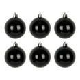 thumbnail image 2 of BiFandian Black Christmas Ball Ornaments , Shatterproof Christmas Ball Hanging Decorations Indoor, Christmas Baubles for Xmas Tree Decoration, 6Pcs 2.36inch, 2 of 6