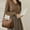 Brown, variant on HongHeng Crossbody Bags for Women Waterproof Shoulder Bag Messenger Bag Casual PU Leather Ladies Purse Handbag Cross Body Hand Bag
