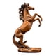 thumbnail image 3 of Escultura de estatua de caballo de pie de resina hecha a mano, decoración de mesa de 31cm de altura para familiares y amigos decorativos Estilo E, 3 of 8