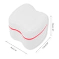 thumbnail image 4 of Unique Bargains 1 Pc Braces Storage Box Portable Braces Storage Box Pink, 4 of 5