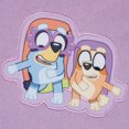 thumbnail image 2 of Bluey Toddler Girls' Hooded Swimwear Cover-Up Bluey Bingo Purple, 2 of 5