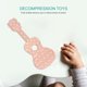thumbnail image 4 of Juguetes de guitarra de burbujas de silicona para aliviar la ansiedad, juguetes divertidos para niños adultos Tmvgtek juguetes de los niños, 4 of 9
