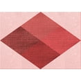thumbnail image 1 of Ahgly Company Indoor Rectangle Patterned Deep Rose Pink Area Rugs, 2' x 4', 1 of 6