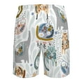 thumbnail image 6 of Disketp Men'S Swim Trunks Hawaiian Breathable Surf Beach Swimsuits Mesh Lining Beach Shorts With Pockets-Cute Colorful Animal, 6 of 9