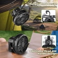 thumbnail image 3 of Ventilador para Carrito de Golf Roykaw 10400mAh con Luz LED 24 Horas 2 Unidades, 3 of 7