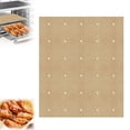 thumbnail image 4 of HBFAGFB Rectangular Double Pot Air Fryer Accessory Paper, Oil Absorbing Silicone Parchment Paper, 4 of 6