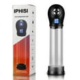 DDWD IPHISI LCD spa Cup electric penis pump male rechargeable enlarging sex toy exerciser adult