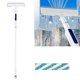 thumbnail image 1 of 1.3M Long Handle Spray Squeegee for Window Cleaning, Scraper Squeegee Microfiber Mop Stainless Shower Glass WIndow Cleaner, 1 of 5