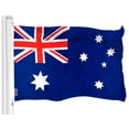 thumbnail image 2 of G128 Combo Pack: USA American Flag 3x5 Ft 150D Printed Stars & Australia (Australian) Flag 3x5 Ft 150D Printed, 2 of 8