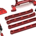 thumbnail image 2 of Ounissouiy Asiento de varilla de conexión de montaje de amortiguador de aluminio para coche MN MN82 LC79 Rc MN78 Kits de construcción modelo Rojo, 2 of 6