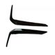 thumbnail image 2 of Fit For Bmw 5 Series G30 G38 M Sport 2018-2020 51118070541 51118070542 Glossy Black 1 Pair Front Bumper Front Fog Light Eyelid Trim, 2 of 5