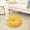 🔥 Yellow#44829, variant on Round Floor Cushion | Thickened Fabric Washable Tatami Pillow | Modern Versatile Seat Pad for Balcony, Windowsill, Patio, Living Room | 15.75x15.75x1.97in | Multiple Colors