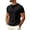 Black_#02, variant on Sewkxo Crewneck Tshirts Men Plain T Shirts Relaxed Fit Basic Tees Soft,White 2XL