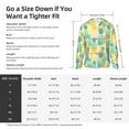 thumbnail image 6 of Goofa Pineapples1 Printed Women's UPF 50+ Sun Protection Hoodie Jacket Lightweight Long Sleeve Sun Shirt for Women with Pocket Hiking Outdoor-, 6 of 9