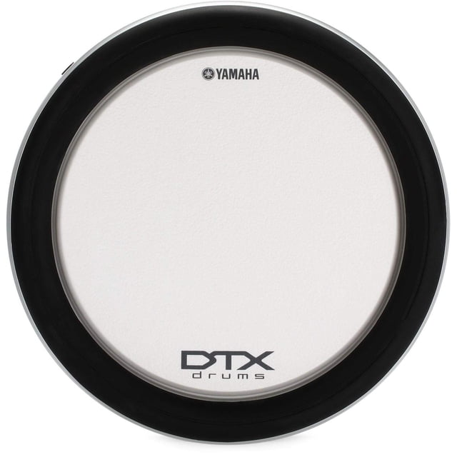 Yamaha XP80 3-Zone - Almohadilla de batería electrónica de silicona texturizada de 8 pulgadas