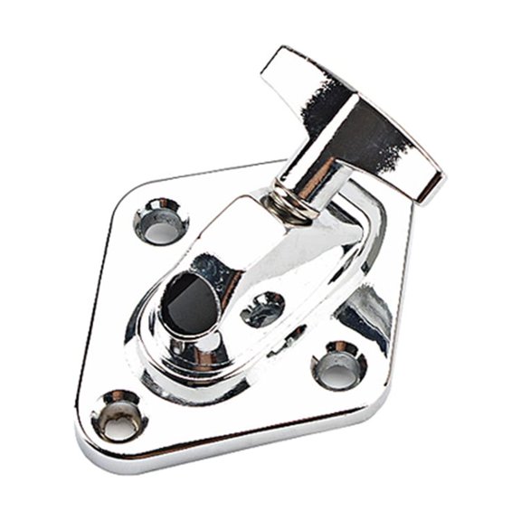Eigraketly Drum Leg Base Smooth Surface Guitar Brackets Screw Holes with Musical Percussion Bottom Mount Base Accessories Part Type2 NO2