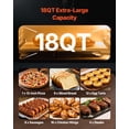 thumbnail image 6 of VEVOR Pizza Oven, 8 Presets Electric Pizza Ovens Air Fry Combo, 12-Inch Indoor Pizza Maker Smart Knob Control , 750°F Max Temp, IPX4 Waterproof Countertop Pizza Cooker w/Pizza Stone,Fry Basket, 6 of 9