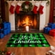thumbnail image 4 of Alfombra De Poliéster Felpudo Navideño De Poliéster Verde De 40x60cm, Decorativo Para Sala De Estar, Dormitorio, Cocina Y Entrada (1 Unidad) Rkxzt, 4 of 8