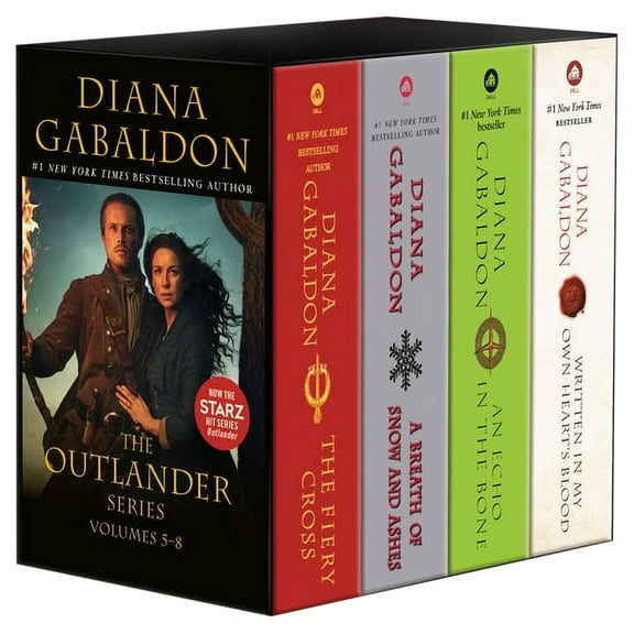 Outlander Volumes 5-8 (4-Book Boxed Set) : The Fiery Cross, A Breath of Snow and Ashes, An Echo in the Bone, Written in My Own Heart's Blood (Paperback)