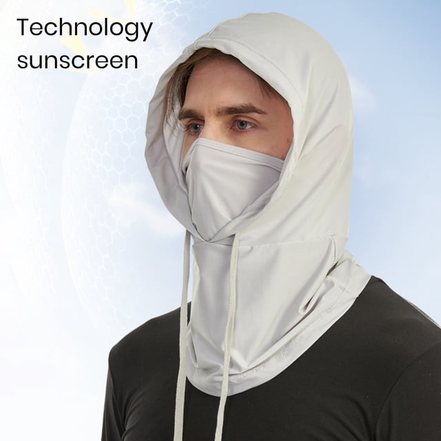 LJNYFDC Capuche Respirante Protection Confortable Été Rafraîchissant Protection UV pour Cyclisme en Extérieur