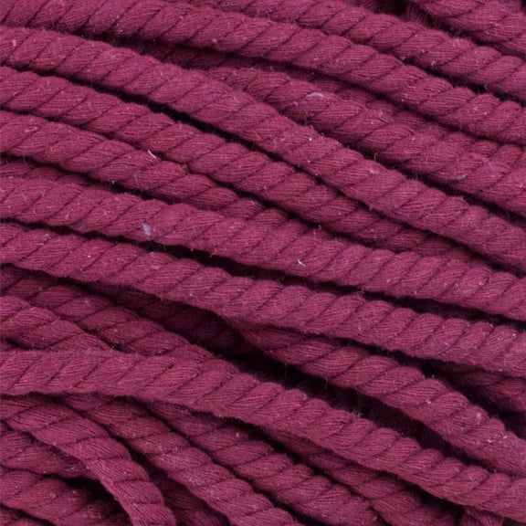 Super Soft 3 Strand Twisted Cotton Rope - Multiple Colors to Choose from in Various Diameters and Lengths