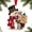 A, variant on Tovaris Christmas Gift Ornament, Fillable Acrylic Hanging Ornament, Personalized Money Holder Keepsake Decoration, Christmas Tree Holiday Decor Gift