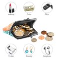 thumbnail image 4 of Elegant Microfiber Coin Purse with Zinc Alloy Jaws | 4.3x4.7 in/11x12 cm | Stylish and Secure Organizer Bag for Women and Men, 4 of 7
