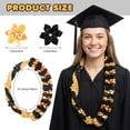 thumbnail image 2 of Kicpot Graduation Leis Class of 2026 Grad Ribbon Leis Double Braided Necklace Hawaiian Flower Garland with Metal Graduation Cap Hanging Keepsake Ornament for Him Her Graduation Party Decorations, 2 of 10
