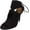 Deep Plum, variant on Aquazurra Firenze Women's Sexy Thing 105 Suede Sandal Deep Plum High-Top Leather Pump - 6.5M