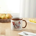 thumbnail image 2 of Mainstays Farm Pig Sculpted Stoneware Mug, 19.27 Ounces, White, 2 of 5