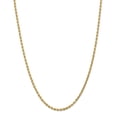 thumbnail image 1 of Leslie's 14K 3.00mm Diamond-Cut Rope Chain (Weight: 14.49 Grams, Length: 18 Inches), 1 of 4