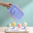 thumbnail image 5 of MKLZ 6pcs Silicone Popsicle Molds, Blue Small Boat Ice Pop Mold Toddler DIY Popsicle Maker, 5 of 7