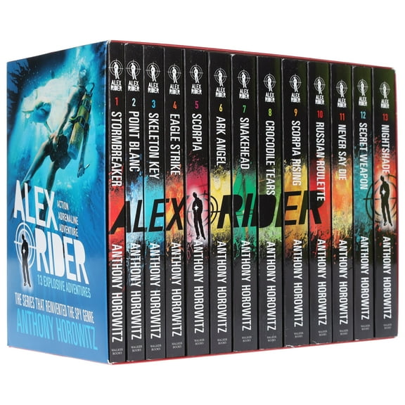 Alex Rider by Anthony Horowitz: 13 Books Box Set - Ages 9-14 - Paperback