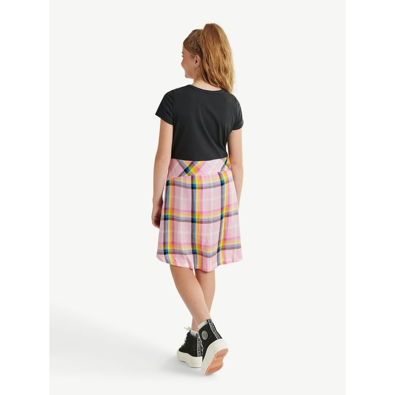 Justice top cheetah skirt