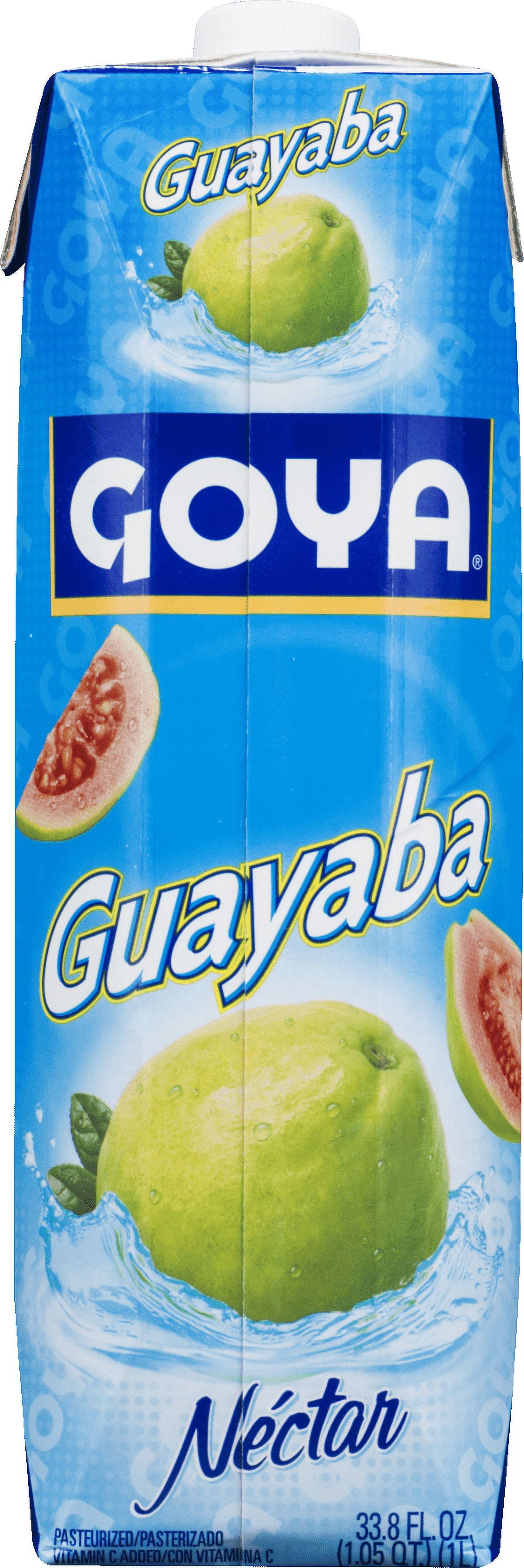 (4 pack) GOYA Guava Fruit Nectar, 33.8 Fl Oz