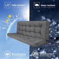 thumbnail image 3 of swing Porch Swing Cushions,Swing Replacement Cushions,Waterproof Porch Swing Cushion 2-3 Seater, 3 of 7