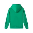 thumbnail image 4 of Ulanda Boys Hooded Sweatshirt Fleece Pullover Hoodies Long Sleeve Warm Hoodie Sweatshirts with Pocket for Kids (Green, 9-10 Years), 4 of 5