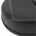 thumbnail image 2 of Selle de vélo large sans nez, épaisse, creuse, respirante, absorbant les chocs, pour vélo de ville et de montagne, pour homme et femme, noire, 2 of 4