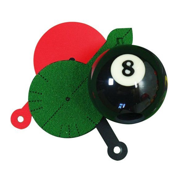 Accesorios para entrenador de billar, entrenador de billar ligero y estable, taco de billar Con pegatinas
