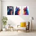 thumbnail image 3 of Hieng Animal Wall Art Canvas Wall Art For Bedroom Yellow,blue Painting Pictures For Living Room Bedroom Kitchen Home Unframed, 3 of 6