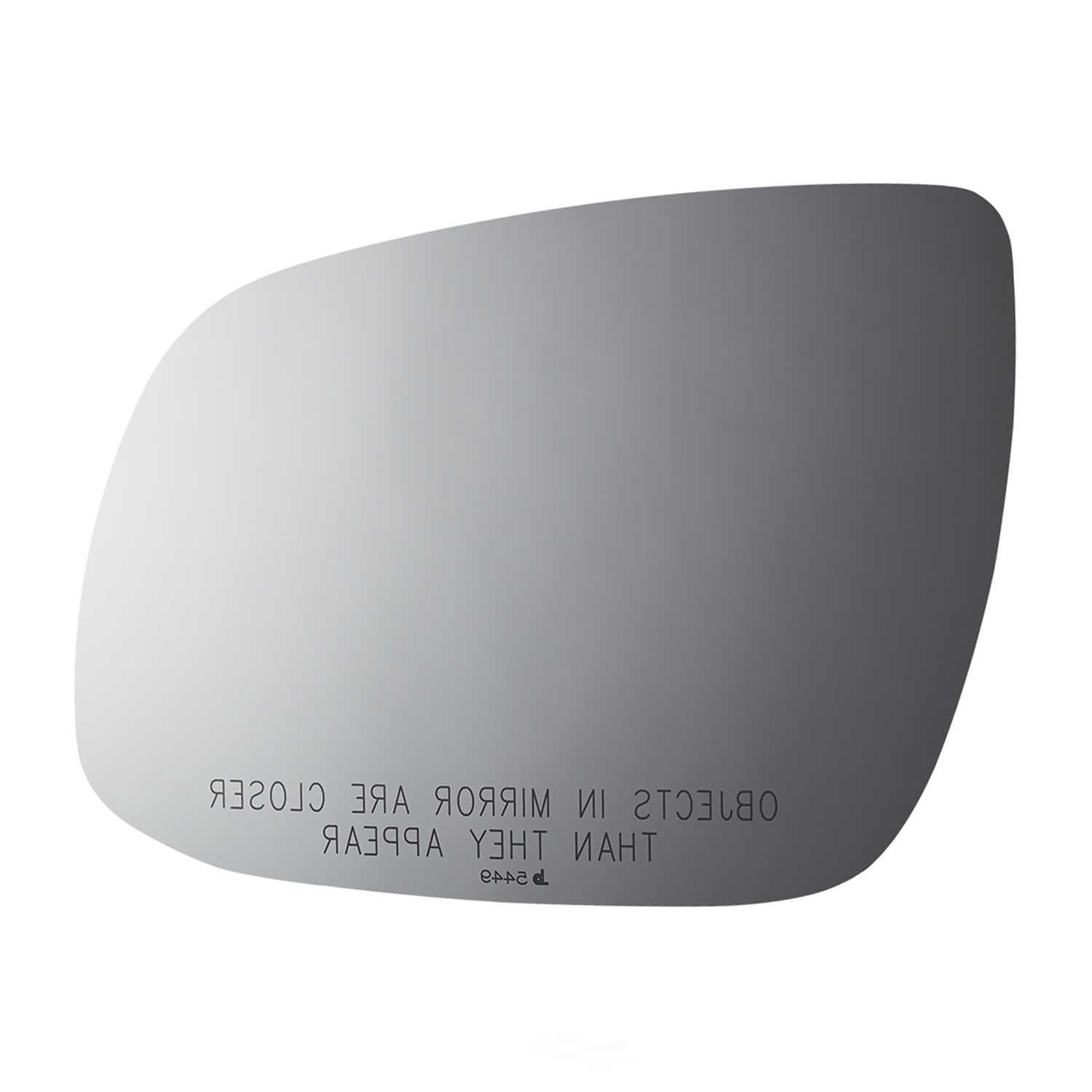 Burco Side View Mirror Replacement Glass - Clear Glass - 5449