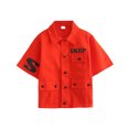 thumbnail image 1 of Qarigey Camisa de Hiphop para niños, camisetas de otoño y primavera para niños, ropa de actuación de baile de viaje, ropa de calle, ropa de Type2 NO2, 1 of 6
