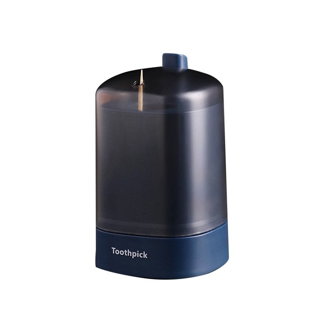 Caja automática para palillos de dientes, tipo empuje, para almacenamiento creativo en el hogar, para sala de estar, tubo para palillos de dientes
