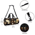 thumbnail image 5 of Honeybee Sports Bag: Soccer, Weekender, Swim - Size 17.7 Inches with Interior Zipper Pocket, Large Capacity, 5 of 6