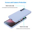 thumbnail image 3 of Cell Phone Cases For S23，S23 Plus，S23 Ultra, Takfox Liquid Silicone Gel Rubber Shockproof Case Ultra Thin Fit Samsung S23 + Case Slim Matte Surface Cover for Samsung Galaxy S23 Plus 5G - Purple, 3 of 6
