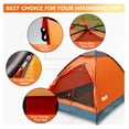 thumbnail image 4 of YYDSBNHH 2 Person Camping Tent, Waterproof Lightweight Dome Tent for Hiking Backpacking, 4 of 7