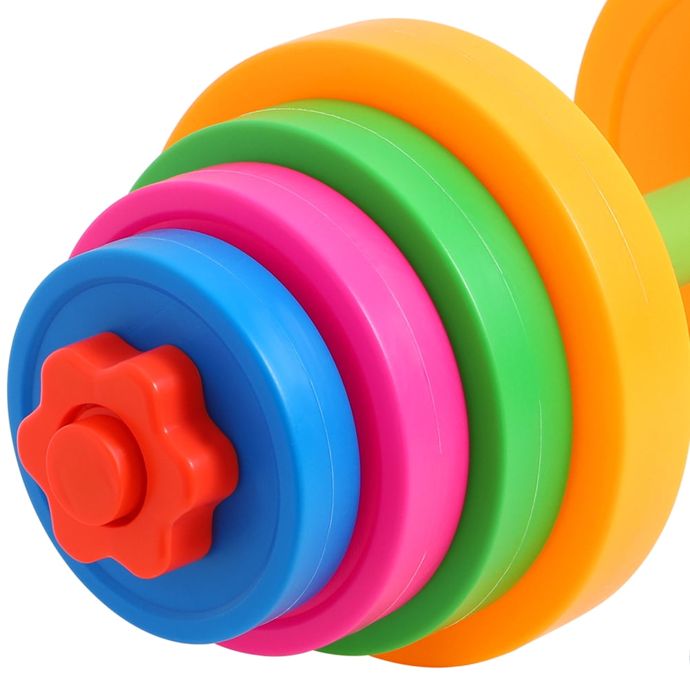 HONMEET Kids Dumbbells Multi-Color Plastic Water-Fillable Exercise Weights for Strength Training and Fitness Fun