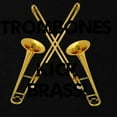 thumbnail image 2 of CafePress - Trombones Kick Brass Maternity Dark T Shirt - Maternity Dark T-Shirt, 2 of 3