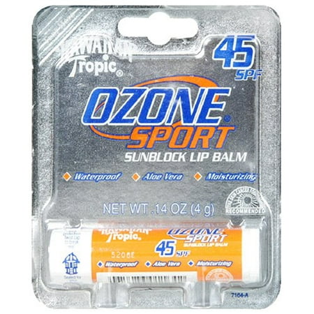 UPC 075486011642 product image for Hawaiian Tropic Ozone Sport Sunblock Lip Balm 45 SPF-0.14 OZ (1 Pack) | upcitemdb.com