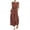 v#16Red72, variant on Women Jumpsuits Solid Color 1Pc Sleeveless Square Neck Ankle Length Drape With Side Pockets For Everyday Wear Classic Overalls,Red,L